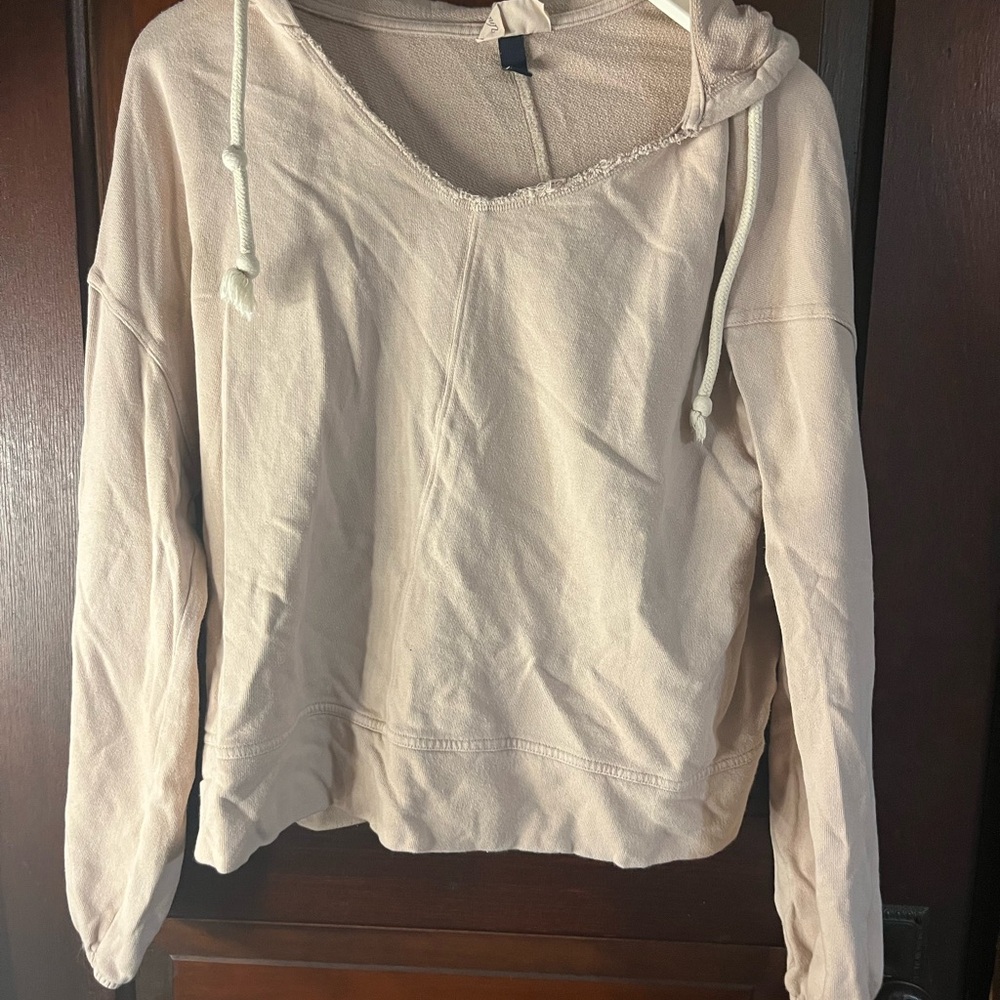 Universal Thread soft blush Puff Sleeve Hoodie